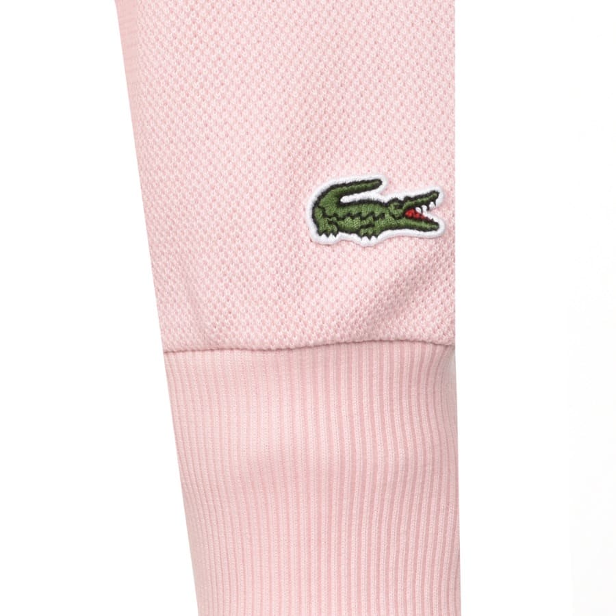 Alternative Image for ProductLacoste Crew Neck Logo Sweatshirt Pink3